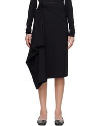ALAINPAUL - Extended Tailored Midi Skirt - Lyst
