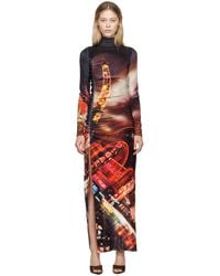Jean Paul Gaultier - Turtle Neck Mesh Dress Pigalle - Lyst
