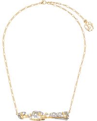 Burberry - Logo Chain Necklace - Lyst