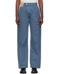 JW Anderson - Twisted Workwear Trousers - Lyst
