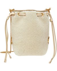 Chloé - Off-white Marcie Micro Bucket Bag - Lyst