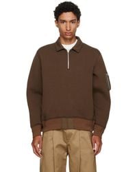 Sacai - Sponge Sweat Polo - Lyst