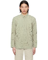 Post Archive Faction PAF - Post Archive Faction (paf) Taupe 6.0 Left Shirt - Lyst