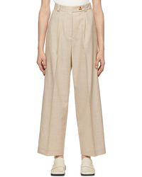 Aeron - Beige Manuela Trousers - Lyst