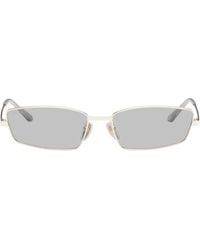 Gucci - Rectangular Frame Sunglasses - Lyst