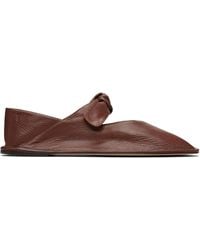 Hereu - Llasada Supple Shiny Ballerina Flats - Lyst