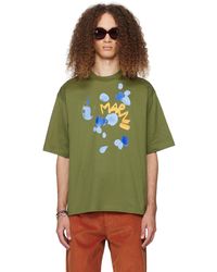 Marni - Green Dripping Flower T-shirt - Lyst