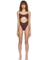 ANDREADAMO - Andreādamo Ssense Exclusive Cut-out Swimsuit - Lyst