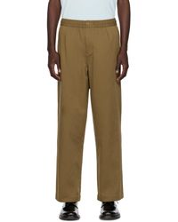 Fred Perry - Brown Drawstring Trousers - Lyst