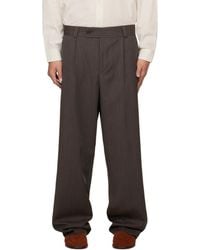 mfpen - Taupe Patch Trousers - Lyst