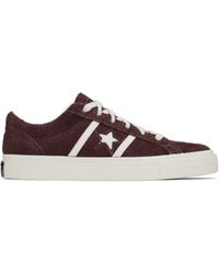 Converse - Baskets One Star Academy Pro Bourgogne En Suède À Semelle Cons - Lyst