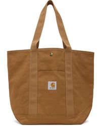 Carhartt - Brown Canvas Tote - Lyst