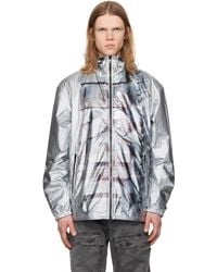 DIESEL - シルバー J-Otte Hooded ジャケット - Lyst