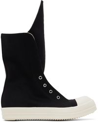 Rick Owens - Cotton Sneakers - Lyst