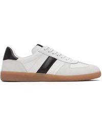 Tom Ford - Baskets Archer Blanches En Suède - Lyst