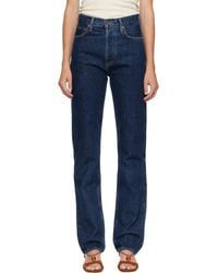 Agolde - 90's Pinch Waist High Rise Straight Jeans - Lyst