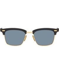 Thom Browne - Acetate & Titanium Rectangular Sunglasses - Lyst