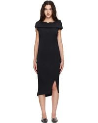 Issey Miyake - Tubular Pleats Midi Dress - Lyst