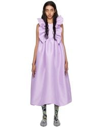 Kika Vargas - Purple Whitney Maxi Dress - Lyst