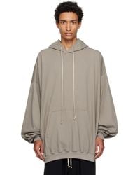 Rick Owens - Taupe Tower Hun Hoodie - Lyst