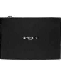 Givenchy - Antigona Stamped Large Leather Pouch - Lyst