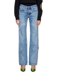 Off-White c/o Virgil Abloh - Paisley Susy Jeans - Lyst