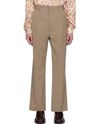Acne Studios - Taupe Four-pocket Trousers - Lyst