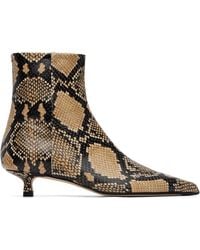 Aeyde - Sofie Leather Ankle Boots - Lyst