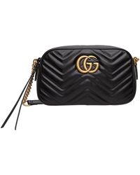 FWRD Renew Gucci GG Marmont Camera Bag in Pink