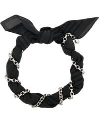 TOTEME - Silk Scarf Collar Necklace - Lyst