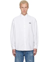 Aape By A Bathing Ape - 'Aapenow' Moonface Logo Long Sleeve Shirt - Lyst