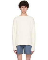 Commas - Off- Cotton Cashmere Sweater - Lyst