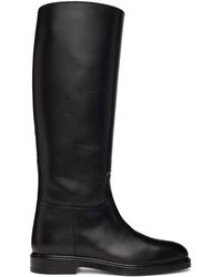 LEGRES - Leather Riding Boots - Lyst