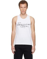 Givenchy - Stamp Print Tank Top - Lyst