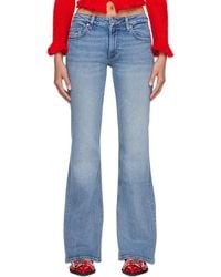 Ganni - Blue Iry Jeans - Lyst