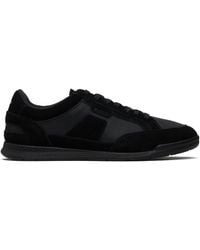BOSS - Satin Low Sneakers - Lyst