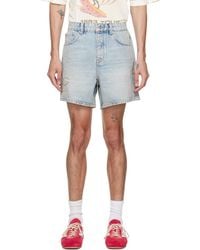 Represent - 'Busy Doing Nothing' Denim Shorts - Lyst