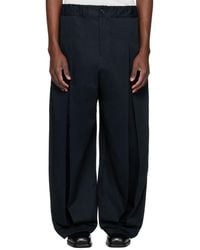 SAGE NATION - Box Pleat Trousers - Lyst