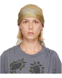 Collina Strada - Khaki Princess Foulard Scarf - Lyst