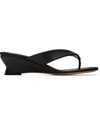 Le Monde Beryl - Micro Wedge Thong Heeled Sandals - Lyst