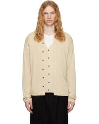 The Row - Rib-Knit Linen-Blend Cardigan - Lyst