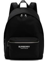Burberry - Nylon Backpack - Lyst