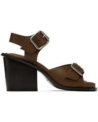 Lemaire - Square 80 Heeled Sandals - Lyst