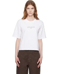 Off-White c/o Virgil Abloh - Statement Boxy T-Shirt - Lyst