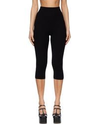 Chloé - Capri Legging Stretch Knit Shorts - Lyst
