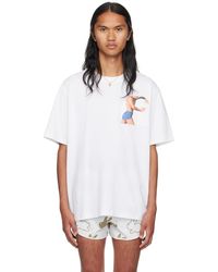 JW Anderson - White Chest Pocket T-shirt - Lyst