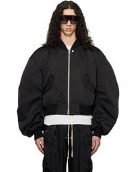 Rick Owens - Temple Secchia Flight Jacket - Lyst