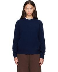 Entire studios - Knit Cashmere Crewneck Sweater - Lyst