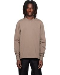 Rick Owens - Tower Crewneck Sweatshirt - Lyst