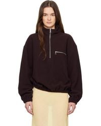 Rier - Fleece Tourbe Sweatshirt - Lyst